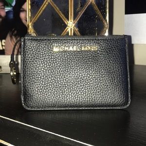 Michael Kors card and change key chain